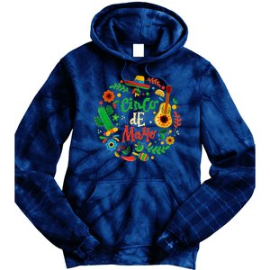 Celebrate Cinco De Mayo Tie Dye Hoodie