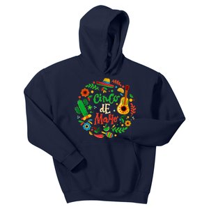 Celebrate Cinco De Mayo Kids Hoodie