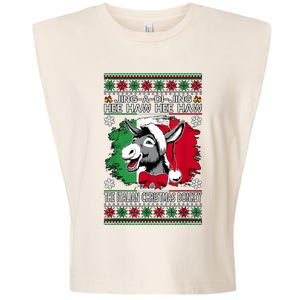 Chingedy Ching Dominick The Italian Christmas Donkey Xmas Garment-Dyed Women's Muscle Tee