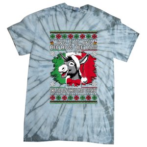 Chingedy Ching Dominick The Italian Christmas Donkey Xmas Tie-Dye T-Shirt