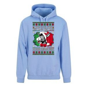 Chingedy Ching Dominick The Italian Christmas Donkey Xmas Unisex Surf Hoodie