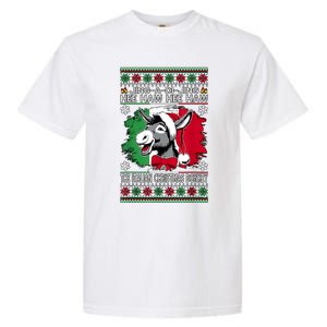 Chingedy Ching Dominick The Italian Christmas Donkey Xmas Garment-Dyed Heavyweight T-Shirt