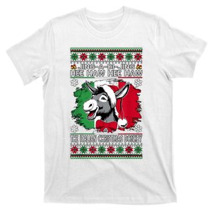 Chingedy Ching Dominick The Italian Christmas Donkey Xmas T-Shirt