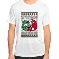 Chingedy Ching Dominick The Italian Christmas Donkey Xmas Adult ChromaSoft Performance T-Shirt