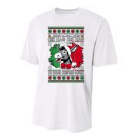 Chingedy Ching Dominick The Italian Christmas Donkey Xmas Performance Sprint T-Shirt