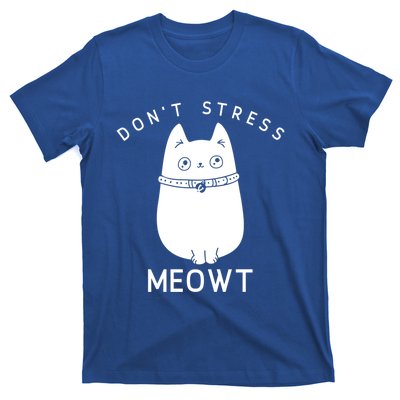 Cute Cat Don’t Stress Meowt Great Gift T-Shirt