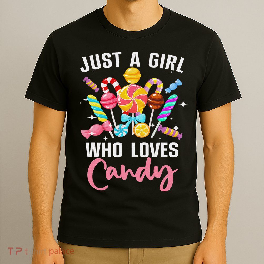 Cute Candy Design For Women Sweets Candy Lover T-Shirt