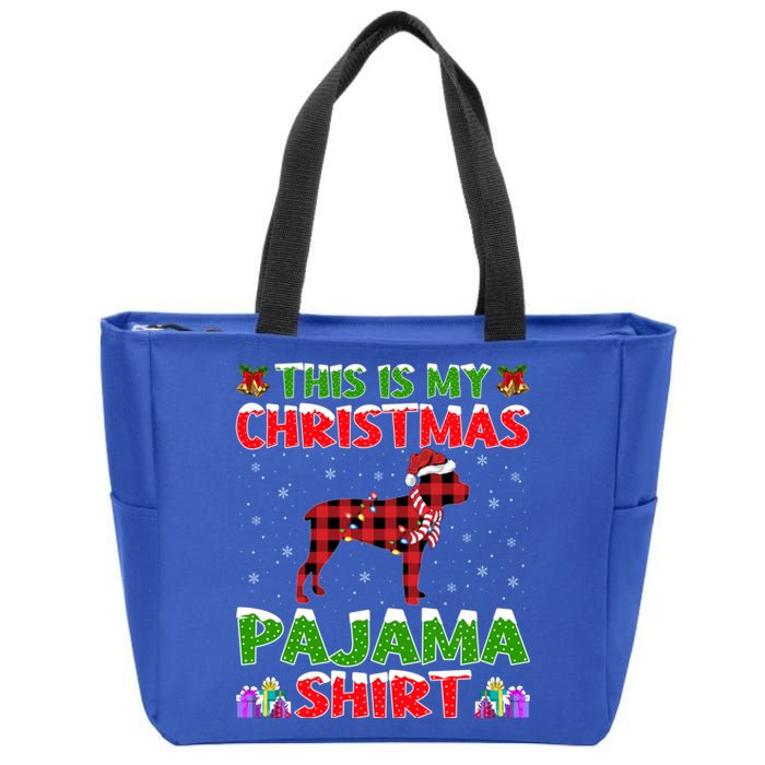 Cane Corso Dog Xmas Gift Matching Cane Corso Christmas Gift Zip Tote Bag