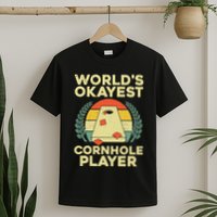 Cool Cornhole Design Corn Hole Cornhole Player T-Shirt