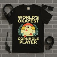 Cool Cornhole Design Corn Hole Cornhole Player T-Shirt