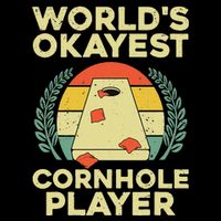 Cool Cornhole Design Corn Hole Cornhole Player T-Shirt