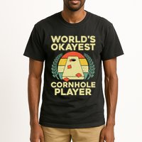 Cool Cornhole Design Corn Hole Cornhole Player Tall T-Shirt