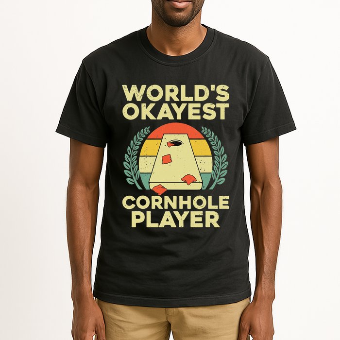 Cool Cornhole Design Corn Hole Cornhole Player Tall T-Shirt