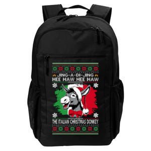 Chingedy Ching Dominick The Italian Christmas Donkey Xmas Daily Commute Backpack