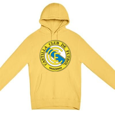 Castilla Club De Futbol Madrid Premium Pullover Hoodie