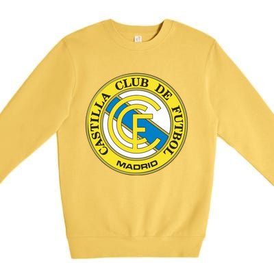 Castilla Club De Futbol Madrid Premium Crewneck Sweatshirt