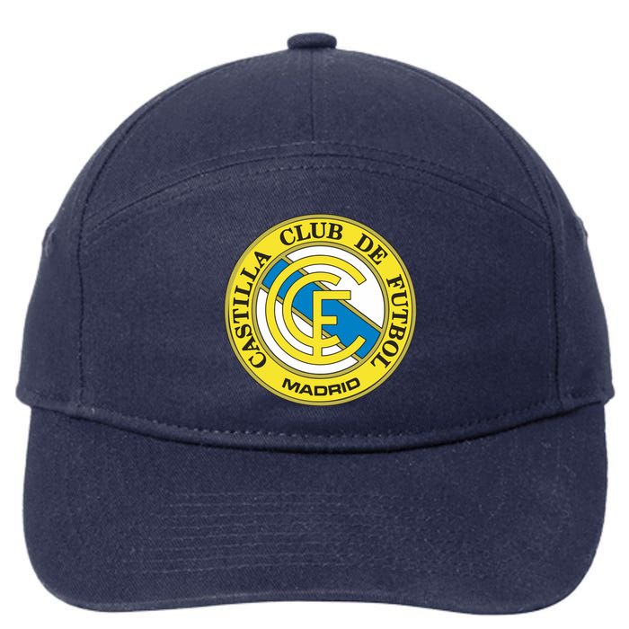 Castilla Club De Futbol Madrid 7-Panel Snapback Hat