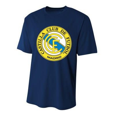 Castilla Club De Futbol Madrid Performance Sprint T-Shirt