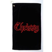 Chrissy Costanza Dagger Golf Towel