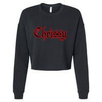 Chrissy Costanza Dagger Cropped Pullover Crew