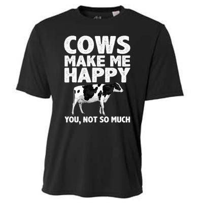 Cool Cow Design For Dairy Farmer Farming Cooling Performance Crew T-Shirt