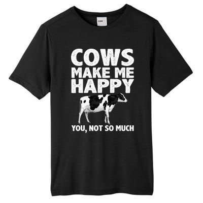 Cool Cow Design For Dairy Farmer Farming Tall Fusion ChromaSoft Performance T-Shirt