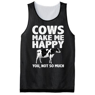 Cool Cow Design For Dairy Farmer Farming Mesh Reversible Basketball Jersey Tank