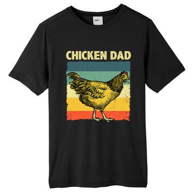 Cool Chicken Dad For Men Father Hen Chicken Farmer Whisperer Tall Fusion ChromaSoft Performance T-Shirt