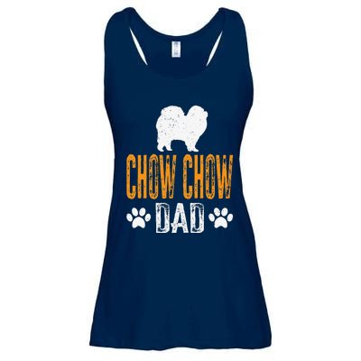 Chow Chow Dad Gift Dog Daddy Chow Chow Father Day Gift Ladies Essential Flowy Tank