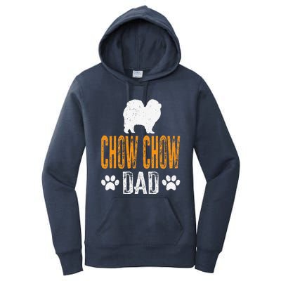 Chow Chow Dad Gift Dog Daddy Chow Chow Father Day Gift Women's Pullover Hoodie