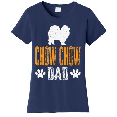 Chow Chow Dad Gift Dog Daddy Chow Chow Father Day Gift Women's T-Shirt