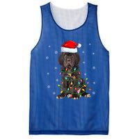 Cane Corso Dog Xmas Lighting Santa Hat Cane Corso Christmas Funny Gift Mesh Reversible Basketball Jersey Tank