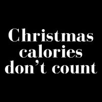 Christmas Calories Dont Count Funny Wool Snapback Cap