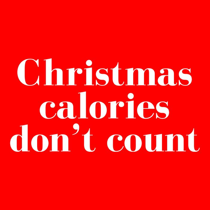 Christmas Calories Dont Count Funny Button