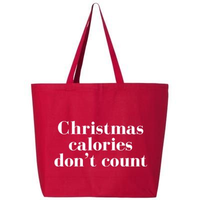 Christmas Calories Dont Count Funny 25L Jumbo Tote