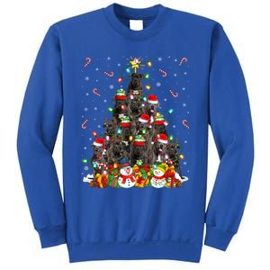 Cane Corso Dog Xmas Lighting Tree Santa Cane Corso Christmas Gift Sweatshirt