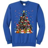 Cane Corso Dog Xmas Lighting Tree Santa Cane Corso Christmas Gift Sweatshirt