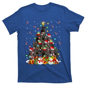 Cane Corso Dog Xmas Lighting Tree Santa Cane Corso Christmas Gift T-Shirt