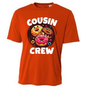 Cousin Crew Donut Lovers Doughnut Squad National Donut Day Cute Gift Cooling Performance Crew T-Shirt