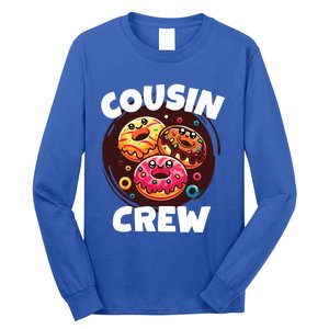 Cousin Crew Donut Lovers Doughnut Squad National Donut Day Cute Gift Long Sleeve Shirt