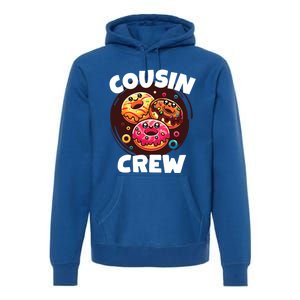 Cousin Crew Donut Lovers Doughnut Squad National Donut Day Cute Gift Premium Hoodie