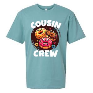 Cousin Crew Donut Lovers Doughnut Squad National Donut Day Cute Gift Sueded Cloud Jersey T-Shirt