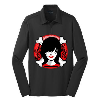 Cool Custom Design Yeah Yeah Yeahs New Silk Touch Performance Long Sleeve Polo