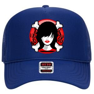 Cool Custom Design Yeah Yeah Yeahs New High Crown Mesh Back Trucker Hat