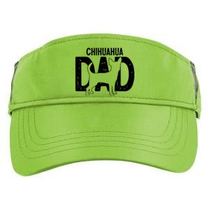 Cute Chihuahua Dog Dad Puppy Lover Father Gift Adult Drive Performance Visor