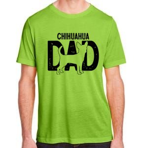 Cute Chihuahua Dog Dad Puppy Lover Father Gift Adult ChromaSoft Performance T-Shirt