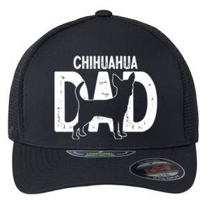 Cute Chihuahua Dog Dad Puppy Lover Father Gift Flexfit Unipanel Trucker Cap