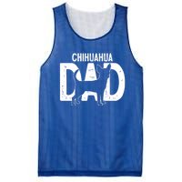 Cute Chihuahua Dog Dad Puppy Lover Father Gift Mesh Reversible Basketball Jersey Tank