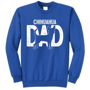 Cute Chihuahua Dog Dad Puppy Lover Father Gift Tall Sweatshirt