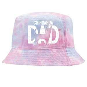 Cute Chihuahua Dog Dad Puppy Lover Father Gift Tie-Dyed Bucket Hat